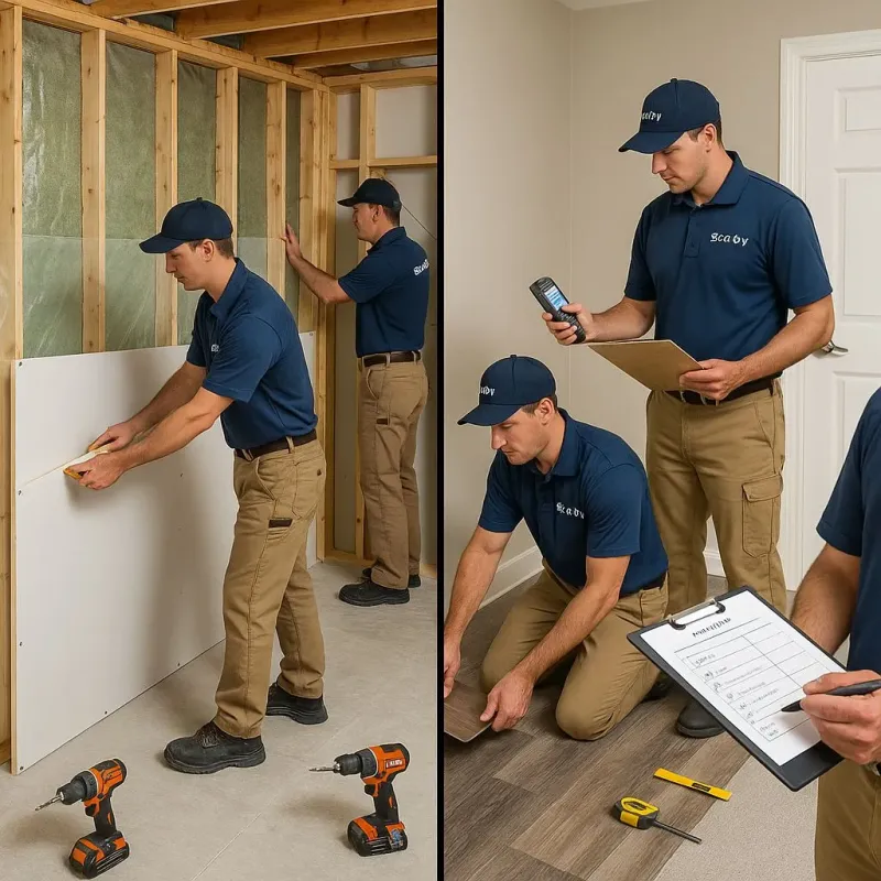 Repairs and Reconstruction process in Marion County, TX