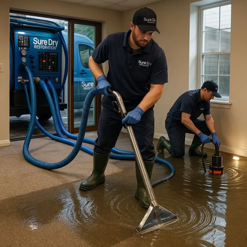 Water Extraction and Removal process in Marion County, TX